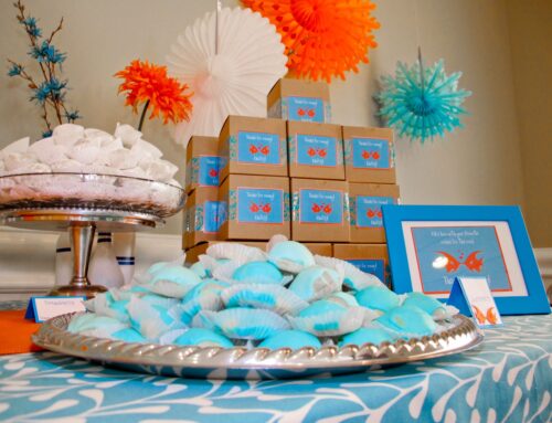 Kissing Fish Bridal Shower: Favors