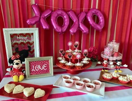 Minnie Mouse Valentine’s Party